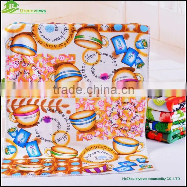 Microfiber Plain Coloured Tea Towel Standard Tea Towel Size Linen Tea Towels photo-6
