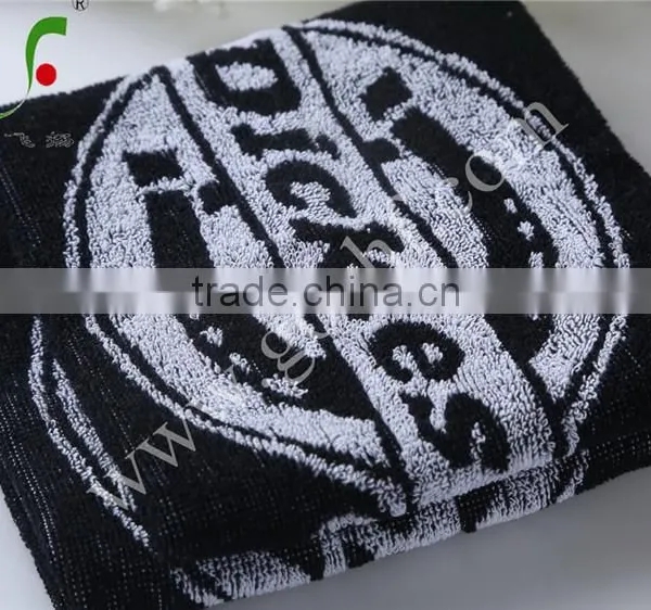 100% Cotton Yarn Dyed Jacquard Gym Towel Sports Towel Fitness Towel photo-2