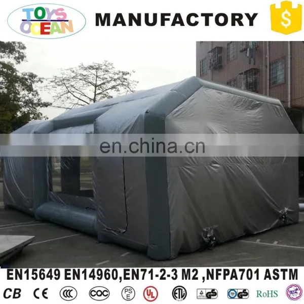 New Design Portable Used Inflatable Spray Paint Booth for Sale photo-3
