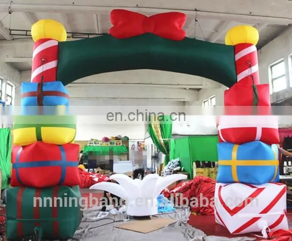 Inflatable Christmas Arch With Gift and Candy photo-2