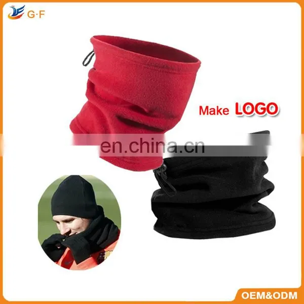 Knitted Polar Fleece Multifunction Beanie Winter Neck Warmer Outdoor Hat photo-2