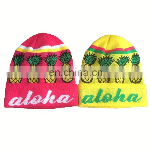 Promotion High Quality Pom Pom Cheap Custom Winter Hat Knitted Beanie Knitted Hat With Embroidery photo-5