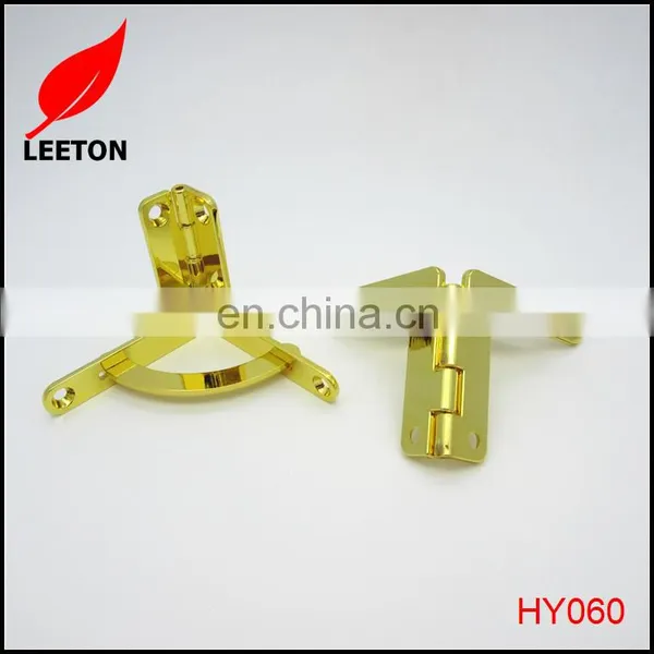 China Manufacturer Zinc Alloy Gold Quadrant Hinge for Wooden Box photo-3