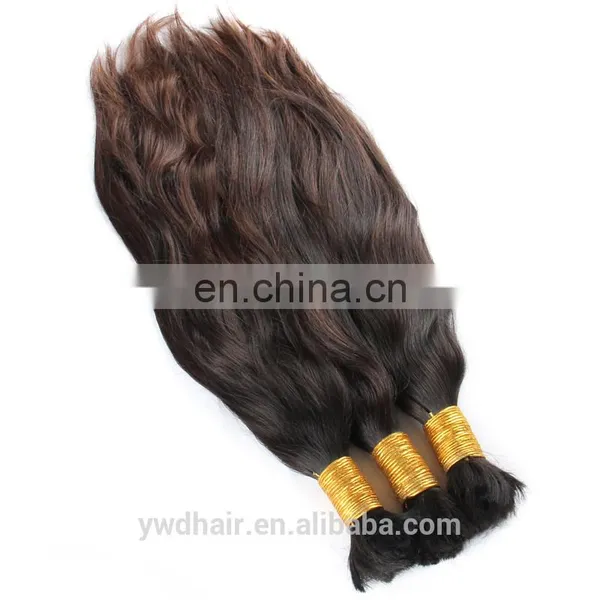 Natural Brown Raw Human Hair Bulk 12-40Inch Malaysian Bulk Hair 8A Grade 100% Malaysian Straight Virgin Hair photo-2