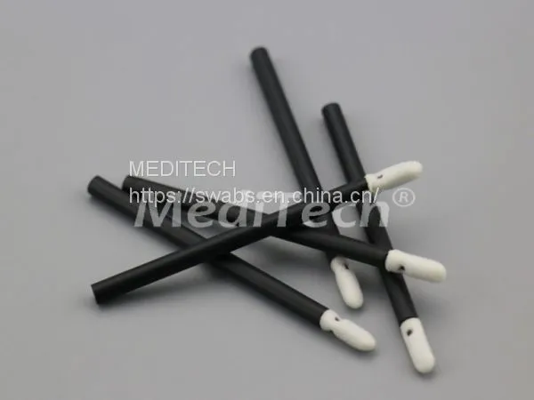 FLEXIBLE MINI-TIP FOAM SWABS WITH BLACK PLASTIC HANDLE photo-3