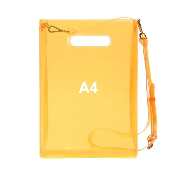 Custom PVC Bag Side Gusset Bag Screen Printing PVC Tote Bag photo-4