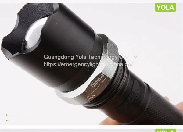 Hot Sale Best Outdoor Rechargeable LED Waterproof Flashlight photo-4