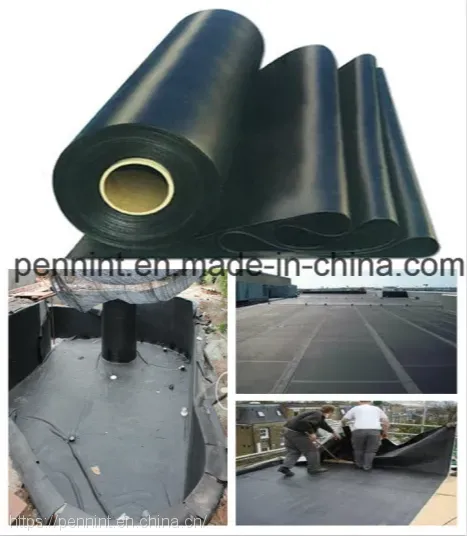 High Elastic EPDM Rubber Waterproofing Memraner Pond Liner Roofing Sheets photo-4