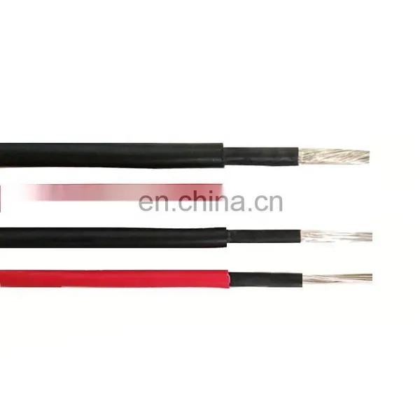 Single Core 10mm dc Solar Cable Red and Black pv Cable photo-3