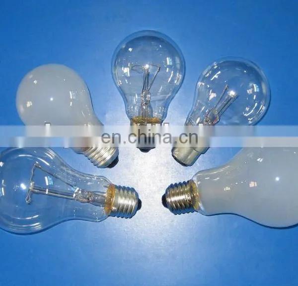 High Quality 25w 60w 100w Clear Frosted Incandescent Bulb E27 photo-2