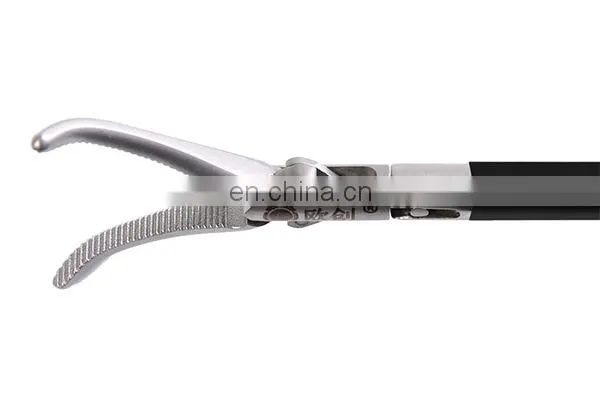 5mm or 10mm Curved Forceps for Laparoscopic Surgical Maryland Forceps photo-3