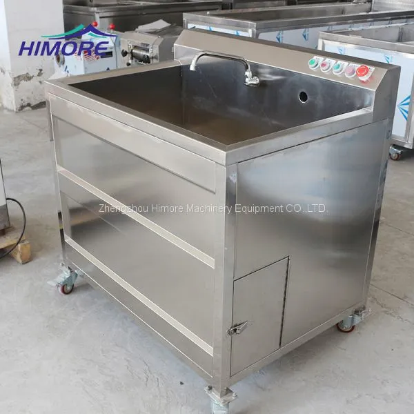 Automatic Vegetable Fruit Disinfection Washing Machine Bubbles Cleaning Machine photo-5