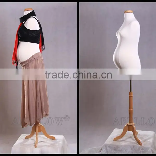 Pregnant Woman Adjustable Mannequin Big Belly Upper Body Women Dummy Half Body Mannequin M0017-F8W8 photo-6