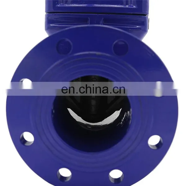 Bundor 6 Inch Ht200 Dn80 Pn16 Gate Valve With Handwheel Water Non Rising Resilient Seat Flanged Gate Valve photo-4