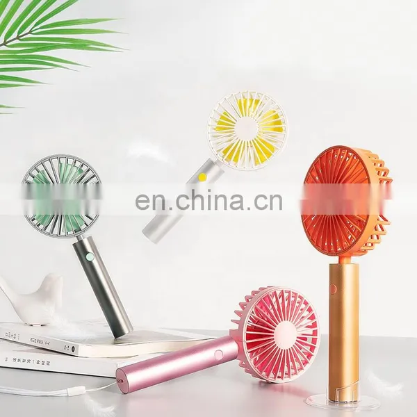 Amazon LED Electric Power Source Mini Handheld Fan 2020 photo-4