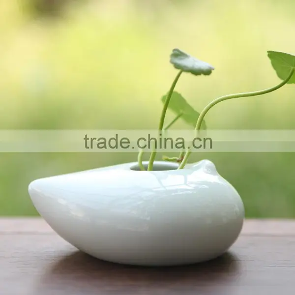 2015 Hot Ceramic Mini Square Flower Pots Ceramic Animal Plant Pot