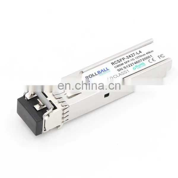1.25G CWDM SFP 40km 1270-1610nm SMF LC Dual DDMI Transceiver Modules photo-2