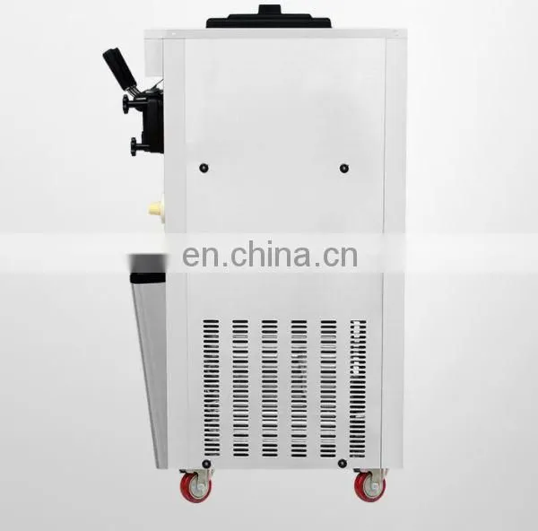 Italian Ice Cream Machine Soft Ice Cream Making Machine Machine Case Green Silver Orange Sea Steel Golden Stainless Power Wooden photo-5