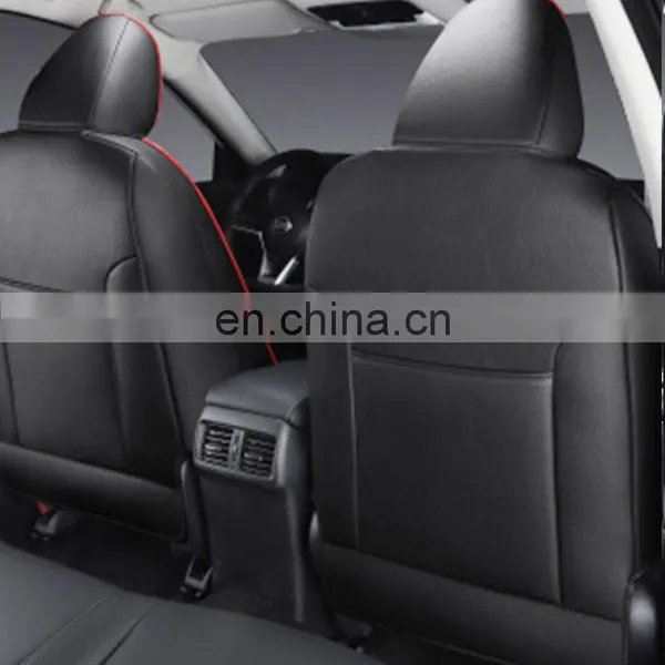 Promotional Free Sample Beige Memory Foam Version Intermediate True Genuine Leather Wellfit Car Seat Cover Sets Kits photo-5