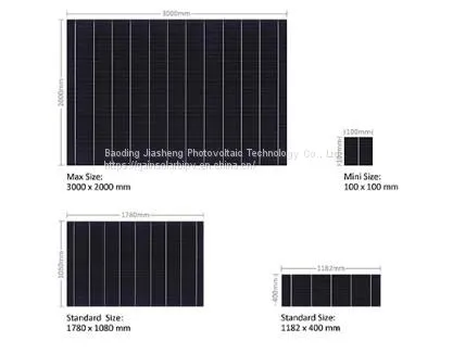 100% Customizable Amorphous Silicon Photovoltaic Glass BIPV Solar Panels photo-2