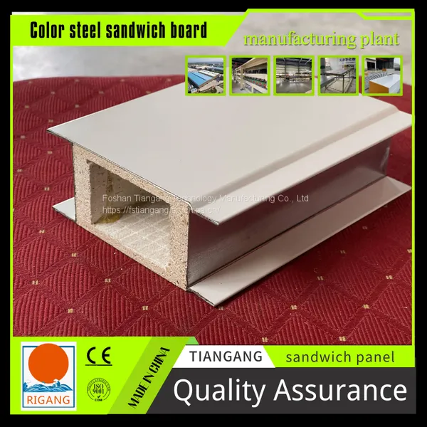 Glassy Magnesium Hollow Hospital Clean Board Roof Panel