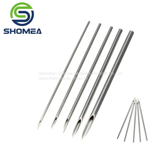 SHOMEA Customized Medical Grade 21G-28G Stainless Steel Tapered Tip and Triple Lumen Needle photo-5