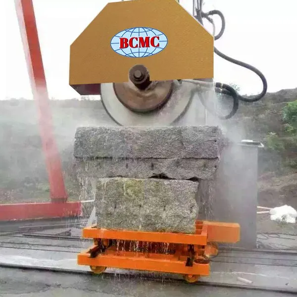 Hualong Machinery Hydraulic Lifting Multi Blade Solid Pillar Granite Quarry Cutting Machine Stone Block Cutter in Turkey photo-4