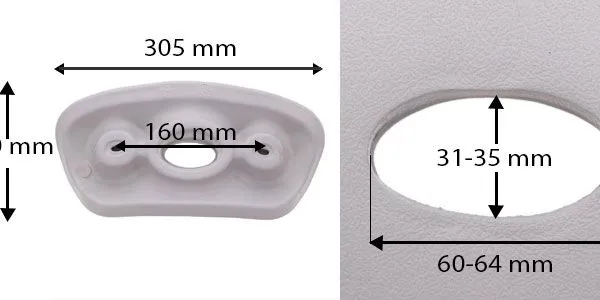 EVA280 Headrest for Halospas