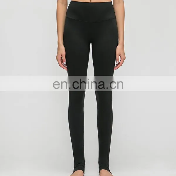 Most Hot Selling Good Quality Women Workout Yoga Dance Wear Camel Toe Extra Long Pants Leggings photo-3