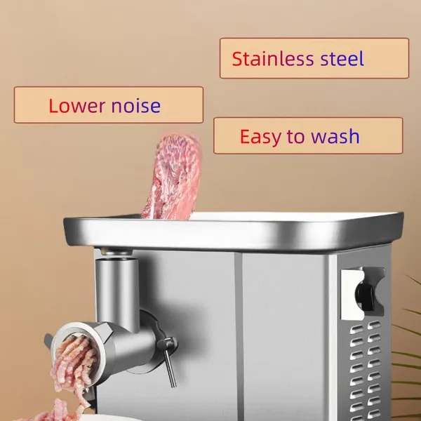 Jarvis EDGE22 Meat Grinder Commercial Multi-functional High-power Electric Large Automatic Meat Shop With Strong Mincing Machine Large Capacity photo-5