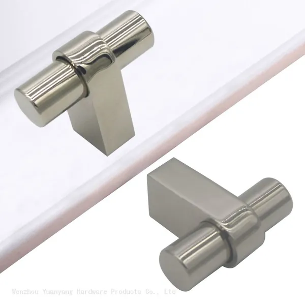 Hot Sale Zinc Alloy Furniture Kitchen Cabinet Hardware Handles Square Drawer Knob