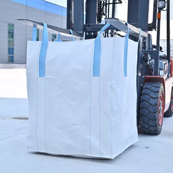 supplier jumbo bean size 90x90x120cm recycle jumbo bag jute stacking big bag rack baffle bulk bag
