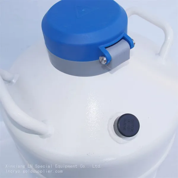 CE Certified 20L Cryogenic Tank | Medical Research Liquid Nitrogen Storage System photo-4