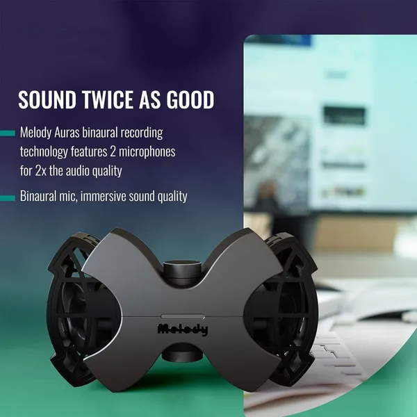 797AUDIO Auras Professional VR USB Digital HRTF Monitor Condenser Microphone Wired in Ear Monitoring System PC Youtuber photo-2