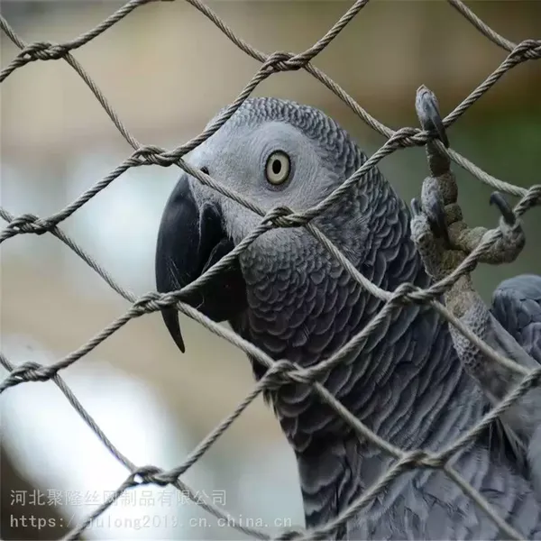 Pre-Cut Aviary Netting Panels with Installation Guide for Quick Setup