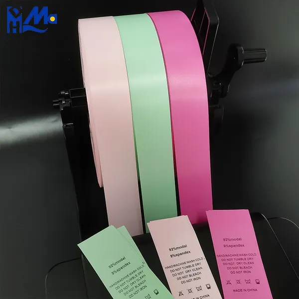 Satin Ribbons: Lightweight for Stylish Fabric Care Labels photo-5