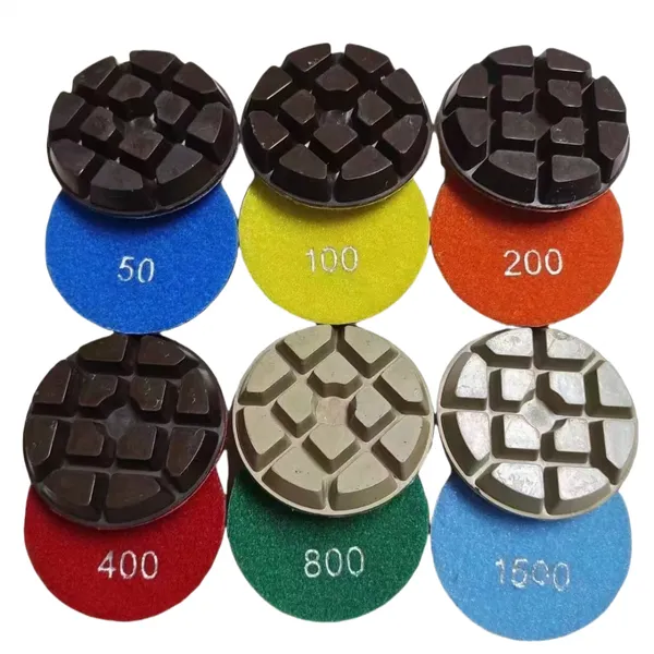 Green Wall Cement Floor Sealing and Curing Resin Dry Grinding Discs, Sizes From 50 to 1500#, Complete Specifications, Direct From the Source photo-4