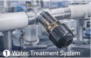 Transparent PVC Y Strainer Pipeline Filter With Visual Inspection Metric Socket photo-2