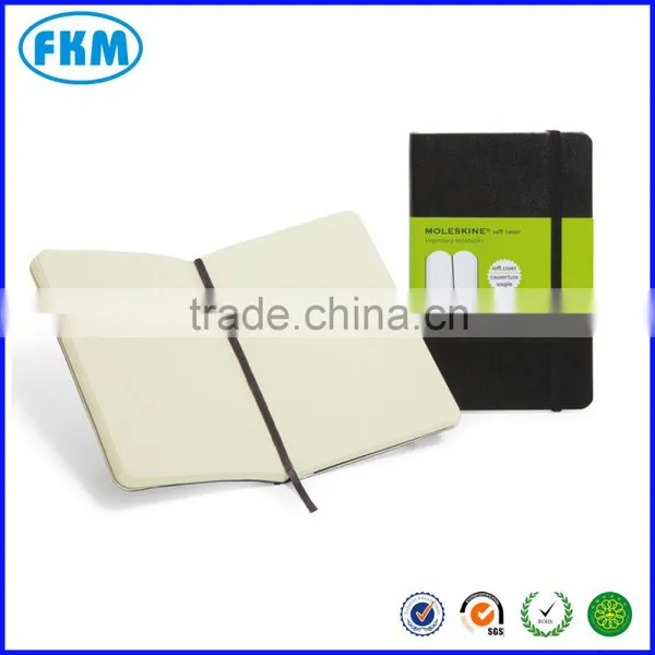 Black Bound Leather Notebook photo-2