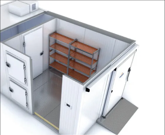 Portable Mobile Cold Storage Container Movable Cool Room for Temperature-Controlled Environments photo-5