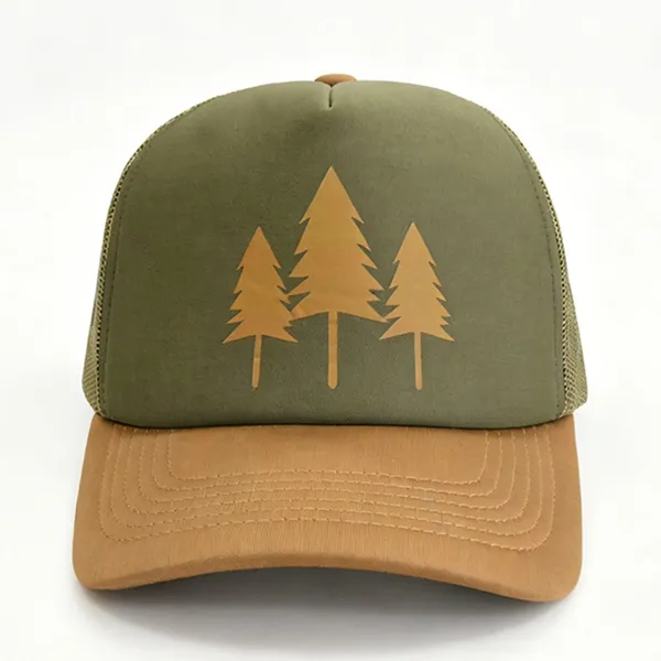 Caps and Hats Manufacturer Customized Fashion Outdoor Sport Trucker Cap With Embroidery Logo High Quality 5 Panel Trucker Hat photo-2