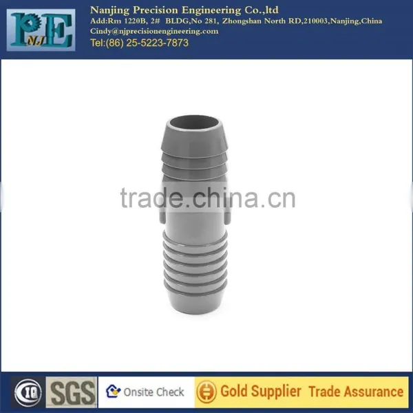 Custom precision plastic pipe coupling