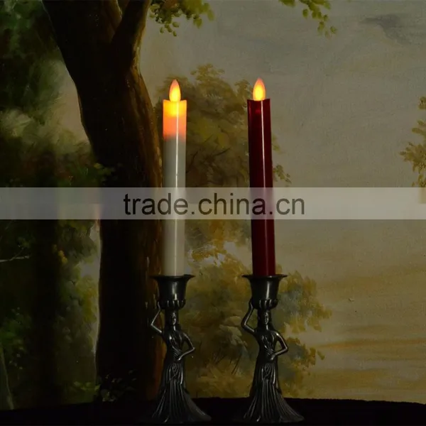 Wholesale 6 Inch Flameless LED Church Candle, LED Taper Candle, Christmas Led Candle Pink Flameless Candles Quality Choice photo-4