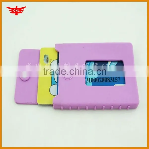 Eco-friendly Commercial Silicone Name Card Holder photo-3
