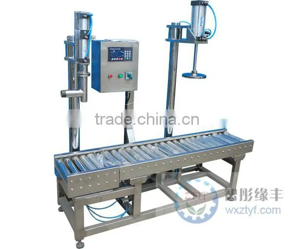 Weighing Type Paint Liquid Semi-automatic Filling Machine photo-2