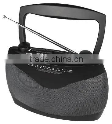 High Quality Cute Handbag Shape AM FM Analogue Portable Radio photo-2