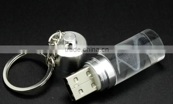 8 Years of Experience in Customized Crystal Usb Flash Drive With LED Light Supplier's Choice photo-6