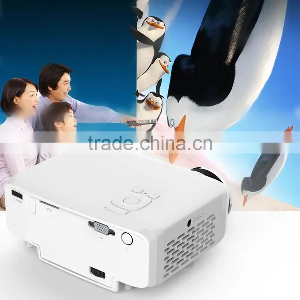 Best Selling Mini Projector GP9S Full HD LED Pocket LED Beamer photo-2