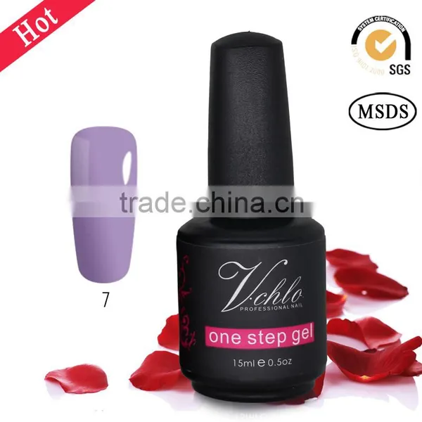 2015 Hot Sale 15ml Global One Step uv Gel, One Step Gel Polish for Private Label photo-5