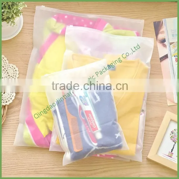 Wholesale Customized Slidder Zip Lock Frosted Plastic Packaging Bag photo-2